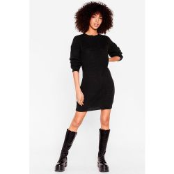 Womens Dressing Gown Pull En Maille À Col Ras Du Cou Je Ne Peux Pull Continuer Comme Ça - Nasty Gal - Modalova