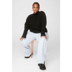 Womens Grande Taille - Pull En Maille À Manches Bouffantes It'S Maille Business - - 44-46 - Nasty Gal - Modalova