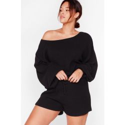 Womens Grande Taille - Ensemble Pull & Jogging En Maille Gaufrée Ça Peut Mailler - - 18-20 - Nasty Gal - Modalova