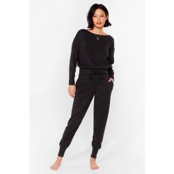 Womens Ensemble De Confort Pull & Jogging En Maille Côtelée Week-End Chill Imminent - Nasty Gal - Modalova