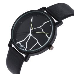 Tendance s Flash Montre à Quartz PU Montre de taille en cuir Montre étanche - Newchic - Modalova