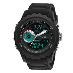 Montre-bracelet imperméable à l'eau de montre-bracelet de montre de sport de Digital de Digital imperméable pour des s - Newchic - Modalova
