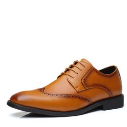 Hommes brogue sculpté élégants oxfords formelle robe de mariée chaussures - Newchic - Modalova