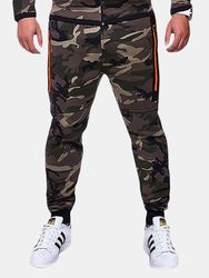 Mens camouflage cordon taille élastique slim fit fitness jogging pantalon de sport décontracté - Newchic - Modalova