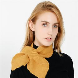 Les s réchauffent la laine simple écharpe solide en plein air décontracté sauvage vogue écharpe flexible chauffe-cou - Newchic - Modalova