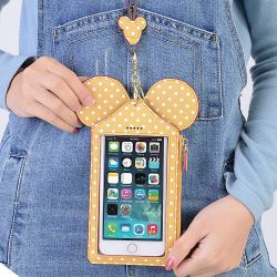 Écran tactile porte-carte de forme animale mignonne 6,3 pouces sac de téléphone porte-monnaie - Newchic - Modalova