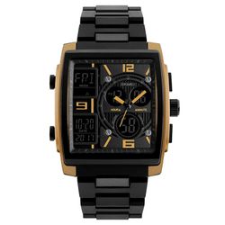 SKMEI 1274 montre à double mouvement extérieur étanche boussole alarme chronographe montre-bracelets - Newchic - Modalova