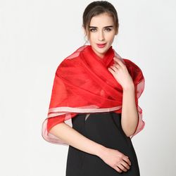 Les s assez minces Soft foulard en soie soyeux plage protection solaire occasionnel châle respirant - Newchic - Modalova