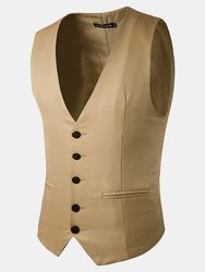 Veston Business Officiel Décontracté Fashin Coupe Slim Couleur Pure à Costume - Newchic - Modalova