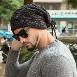 Bonnet unisexe polyvalent Plus Velvet Winter Outdoor Keep Warm Bonnet en laine - Newchic - Modalova