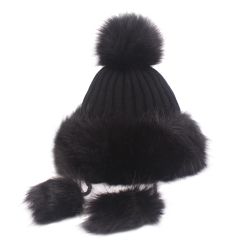Bonnet tricoté chauds en plein air - Casual Plus Bonnet coupe-vent en velours - Newchic - Modalova