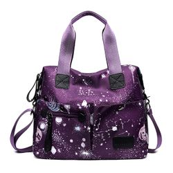 Sac à bandoulière sac à bandoulière sac à main grande capacités motif galaxie - Newchic - Modalova