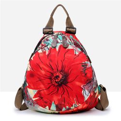 Sac à dos multifonctionnel imperméable motif fleur sac porté épaule sac à main pour - Newchic - Modalova