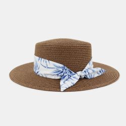 S voyage vacances chapeau de plage jazz chapeau de paille protection solaire chapeau de soleil - Newchic - Modalova