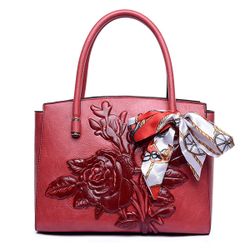 S gaufrage sac à main décontracté sac à bandoulière en cuir PU solide vintage - Newchic - Modalova