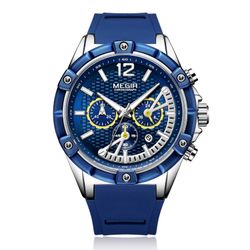 Loisirs Sports s Montre Silicone Bande Montre à Quartz Chronographe Lumineux Cadran Unique - Newchic - Modalova