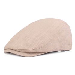 Casquette de golf couleur unie béret réglable couleur unie casquette gavroche casquette gavroche Ivy chapeau rétro irlandais - Newchic - Modalova