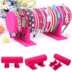 Velours Bandeau Cheveux Bande Support à présentoir pour magasin de cheveux - Newchic - Modalova