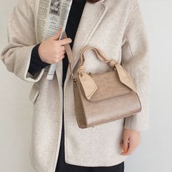 S PU cuir crocodile motif sac à main solide loisirs sac à bandoulière chic sac à bandoulière - Newchic - Modalova