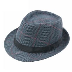 Mens Vintage Style Gentleman Panama Panama Fedora Chapeau En Plein Air Pare-Soleil Jazz Caps - Newchic - Modalova