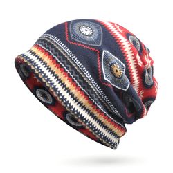 Bonnet Confortable à Imprimé de Mode avec Multi-Fonction Chapeau Coupe-vent Décontracté - Newchic - Modalova