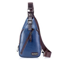 Sac à bandoulière en cuir PU Sac à bandoulière multifonctionnel Sac à bandoulière Messenger Casual - Newchic - Modalova