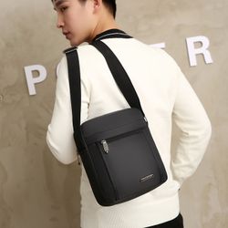 Saison Hommes Mini Sac Sac À Bandoulière Étanche Oxford Tissu Casual Messenger Sac Toile Voyage Diagonale Petit Sac À Dos - Newchic - Modalova
