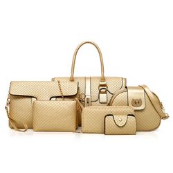 PCS s PU Sac À Main En Cuir Vintage Loisirs Sac Bandoulière Sac À Bandoulière Solide - Newchic - Modalova