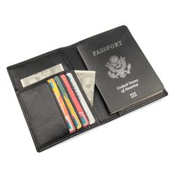 RFID Antimagnétique Porte-documents en cuir véritable porte-passeport Titulaire de la carte - Newchic - Modalova