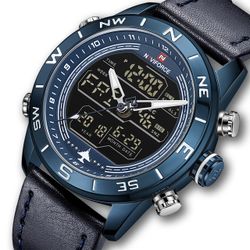 Montre de montre de sport chronographe numérique avec montre à double affichage LED résistant à l'eau - Newchic - Modalova