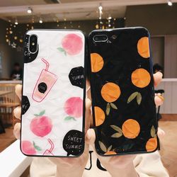 S mignonnes Vogue Fruit Soft Coque de protection arrière pour téléphone iPhone - Newchic - Modalova