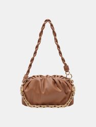 S Chaînes Sac Seau Plissé Sac Bandoulière Cloud Sac À Bandoulière Sac À Main Cartable - Newchic - Modalova