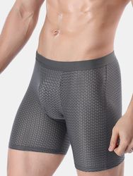 Boxer de sport course en soie glacée mesh sous-vêtement anti-frottement respirant pour homme - Newchic - Modalova