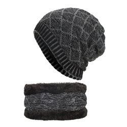 Écharpe de bonnet en velours de laine pour hommes Écharpe de bonnette écharpe chaude de vogue vintage Vogue - Newchic - Modalova