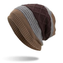 Bonnet en velours de laine hiver chaud en plein air décontracté cyclisme Home Bonnet - Newchic - Modalova