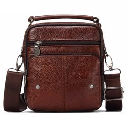 Sac à bandoulière décontracté en cuir véritable Sac à bandoulière décontracté - Newchic - Modalova