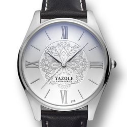 Montre à quartz en relief de style d'affaires Montre de taille en cuir Montre étanches - Newchic - Modalova