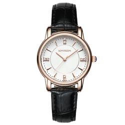 Top Marque Classique Véritable Cuir Womens Montre Vie Étanche Casual Quartz Montress - Newchic - Modalova