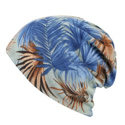 S Feuille de coton Feuillet Bonnet Beanies Bonnet Écharpe Crâne chaud et oreille Utilisation double - Newchic - Modalova