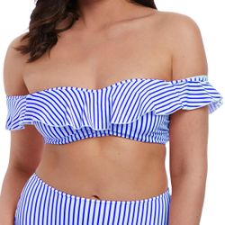Soutien-gorge de bain armatures à volants s TOTALLY STRIPE cobalt-s - Freya maillot - Modalova