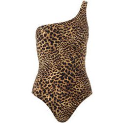 Maillot de bain 1 pièce asymétrique sans armatures Palermo Safari Trip - Melissa Odabash - Modalova
