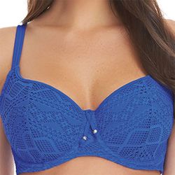 Haut de maillot de bain décolleté coeur paddé à armatures Freya SUNDANCE cobalt-s - Freya maillot - Modalova