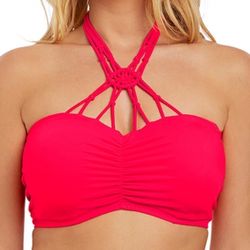 Promo : Haut de maillot de bain bandeau paddé à armatures Freya MACRAME tropical punch-s - Freya maillot - Modalova