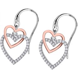 Boucles d'oreilles Lotus Silver MOMENTS - Boucles d'oreilles MOMENTS Argent Coeur Lotus Silver - LP1817-4-2 - Modalova