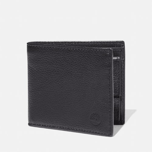 Portefeuille à deux volets Kennebunk en cuir avec porte-monnaie en noir, , noir - Timberland - Modalova