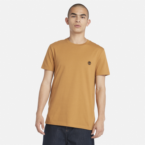 T-shirt coupe slim Dunstan River en orange, , orange, Taille: 3XL - Timberland - Modalova