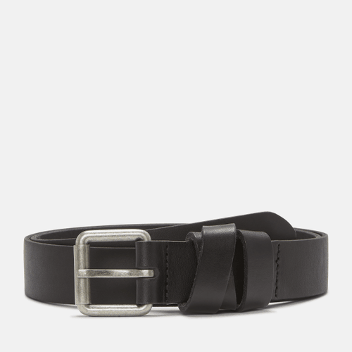 Ceinture de 30 mm avec passants revêtus en noir, , noir, Taille: L - Timberland - Modalova