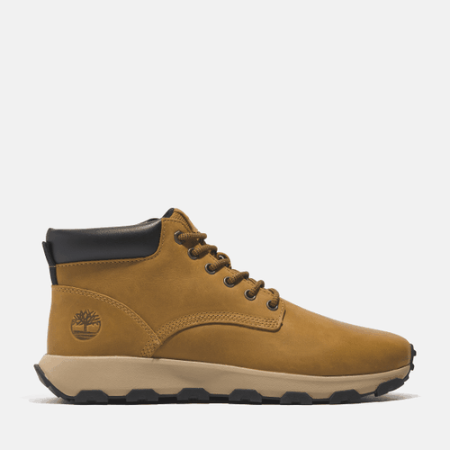 Basket mi-haute à lacets Winsor Park en jaune, , jaune, Taille: 40 - Timberland - Modalova