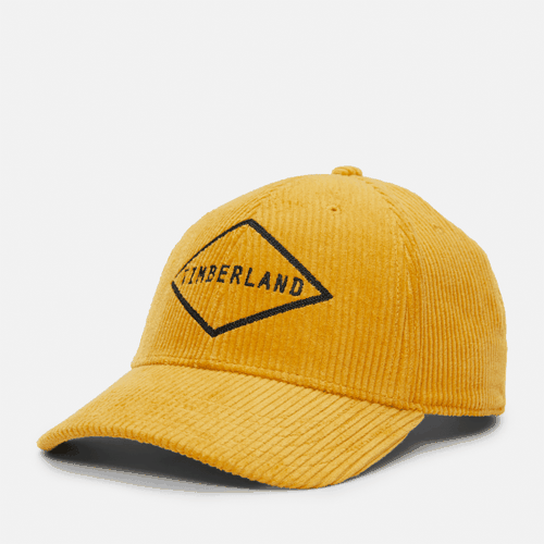 Casquette en velours côtelé unisexe en jaune, jaune - Timberland - Modalova