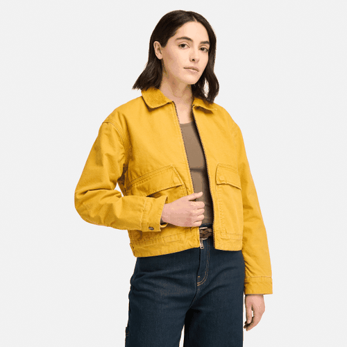 Veste matelassée en toile délavée Strafford en jaune, , jaune, Taille: L - Timberland - Modalova